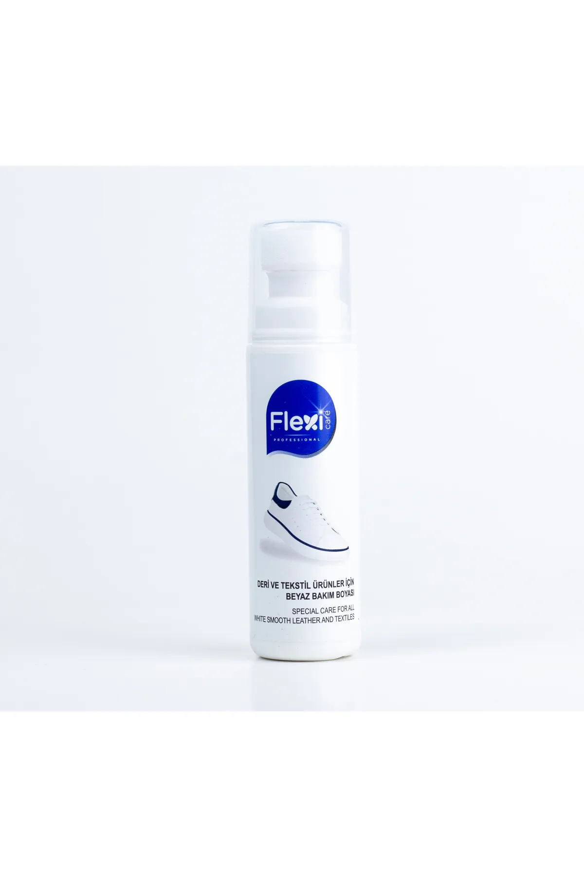 Flexi%20Spor%20Beyaz%20Deri%20Ve%20Kumaş%20Ayakkabı%20Boyası%2075%20ML