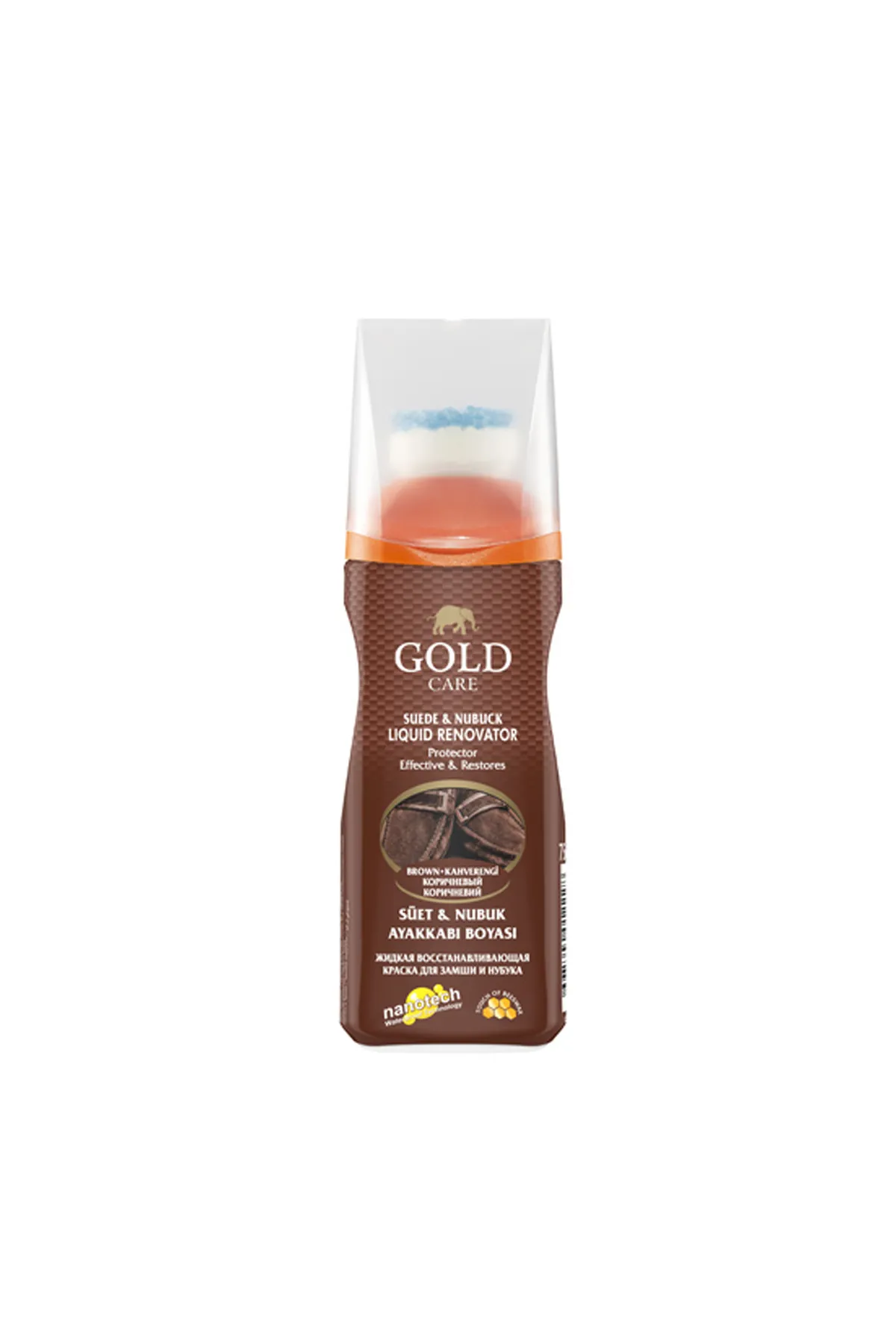 Gold%20Care%20Kahverengi%20Likit%20Ayakkabı%20Boyası%2075ml