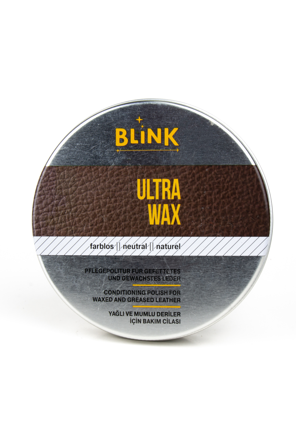 Blink%20Ultra%20Wax%20Yağlı%20ve%20Mumlu%20Deriler%20İçin%20Bakım%20Cilası%20125%20ml