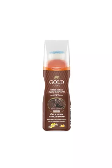 Gold Care Kahverengi Likit Ayakkabı Boyası 75ml