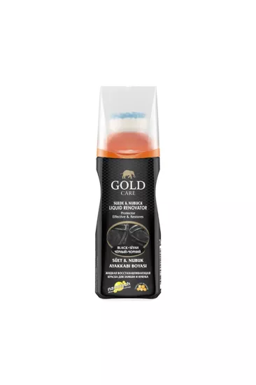 Gold Care Siyah Likit Ayakkabı Boyası 75ml