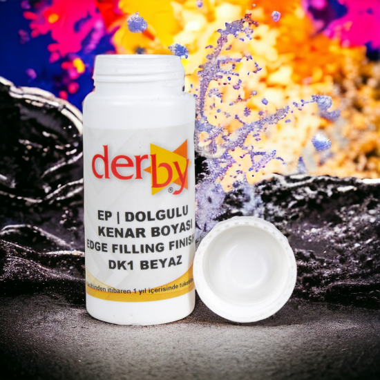 Derby Dolgulu Mat Deri Kenar Boyası 100 ml