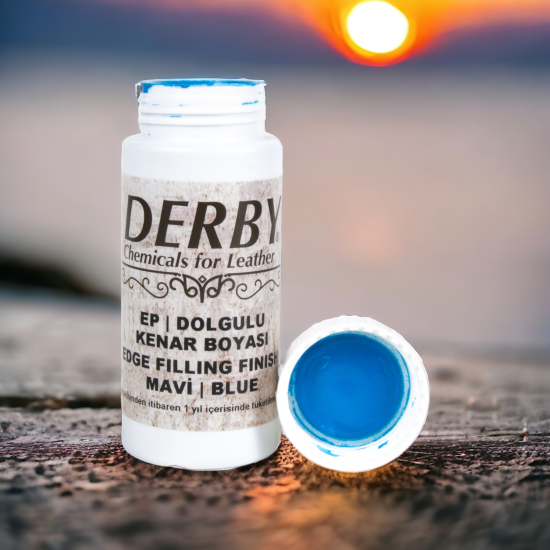 Derby Dolgulu Mat Deri Kenar Boyası 100 ml